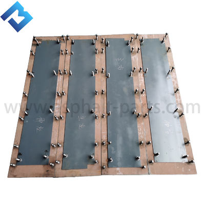 Asphalt Paver Parts AB500-3TV 2310096 Screed Plate Kit Material NM400 H450400