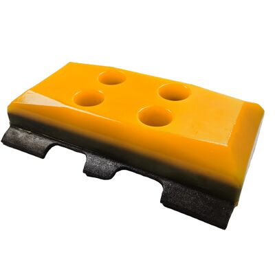 150821 ABG325 ABG323 ABG326 Poly Track Pad 300*170-B2 Integrated Pad Polyurethane Track Pads