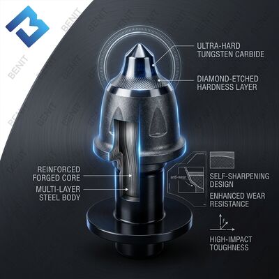 BNT7/20 2642534 High Strength Milling Pick Bit for Road Milling Machines Cold Planers