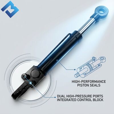 Road Construction Asphalt Paver Ceiling Hydraulic Cylinder 2361713 OEM Replacement Ram For Voegele S1600 S1600-3