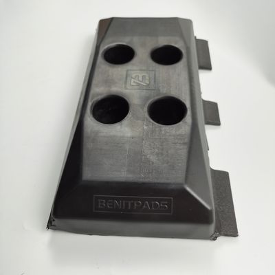 300mm Black Rubber Trackpad For     Asphalt Paving