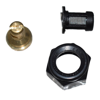 Brass And Plastic Water Spray Nozzle Road Roller Machine Spare Part  For 