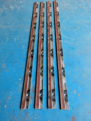 Asphalt Paver Ironing System Strip Wear Resistant Steel Bar S1880-3L AB600-3