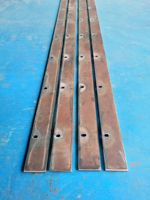 Asphalt Paver Ironing System Strip Wear Resistant Steel Bar S1880-3L AB600-3