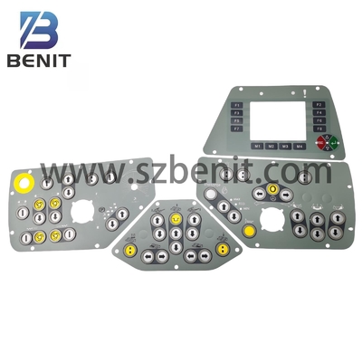Hot Product Asphalt Paver Parts Main Console Button Panel Film Sticker Old Generation With Stickers