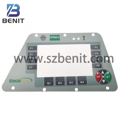 Hot Product Asphalt Paver Parts Main Console Button Panel Film Sticker Old Generation With Stickers