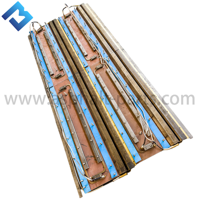 High Quality VDT-V78 VOE80873631 Screed Kit Stove For Asphalt Paver Screed Plate Kit Material NM400 Hardox400
