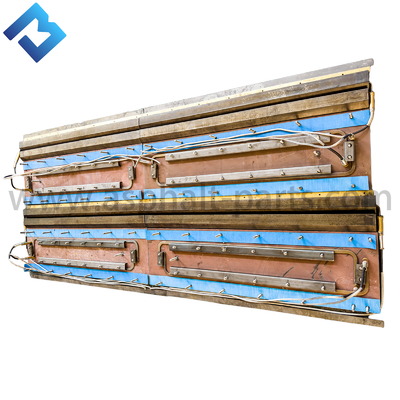 High Quality VDT-V78 VOE80873631 Screed Kit Stove For Asphalt Paver Screed Plate Kit Material NM400 Hardox400