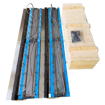 High Quality AB500-2TV Basic Screed Plate For Asphalt Paver Stove 2051692 Screed Plate Kit Material NM400 Hardox400