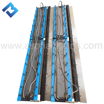 High Quality AB500-2TV Basic Screed Plate For Asphalt Paver Stove 2051692 Screed Plate Kit Material NM400 Hardox400