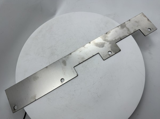 2024039 Stainless Steel Blade Strip Steel Knife AB200TV Main Engine Left Part Knife Blade For Asphalt Paver