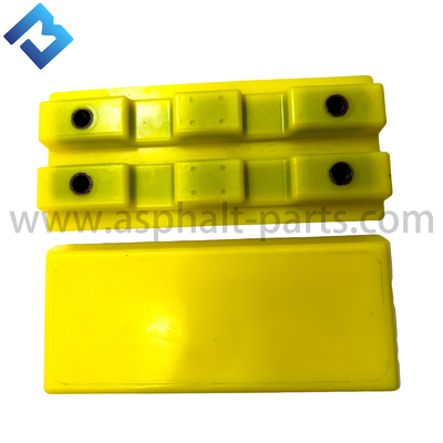 2411111/2102696 Milling Machine Spare Parts Undercarriage Parts Polyurethane Rubber Block Three Ribs Road Construction