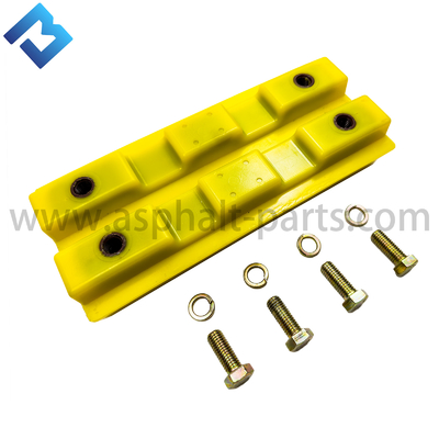 2411111/2102696 Milling Machine Spare Parts Undercarriage Parts Polyurethane Rubber Block Three Ribs Road Construction