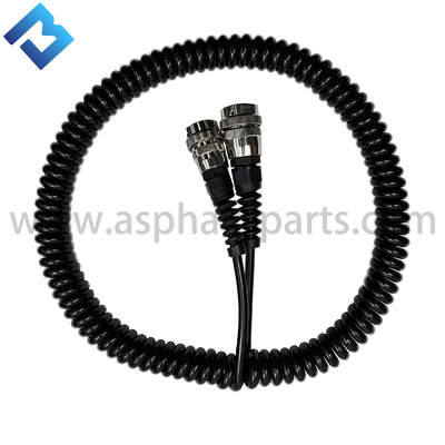 2028733 Data Cable / Spiral Cable 5-pin - 8-hole Asphalt Paver Electrical System For Level Meter Road Construction