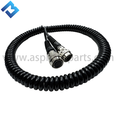 2028733 Data Cable / Spiral Cable 5-pin - 8-hole Asphalt Paver Electrical System For Level Meter Road Construction