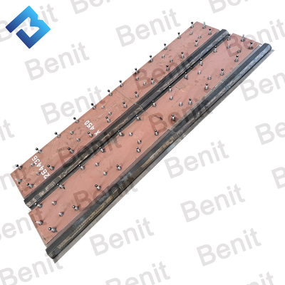 Screed Plate Kit AB475TV Iron Plate 4617500100 4617500096 For Asphalt Paver Part Ironing Plate