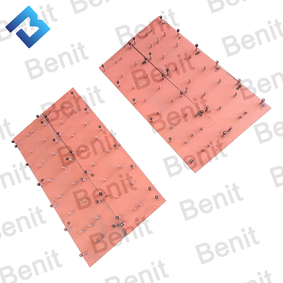 Telescopic Screed Plate Screed Plate Extension 115080036 115080040 For SUM7200 Asphalt Paver Part Ironing Plate