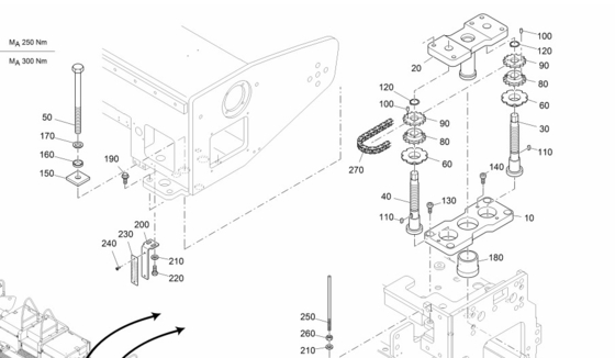 AB500-3TV Asphalt Paver Replacement Parts For Improved Paving Efficiency