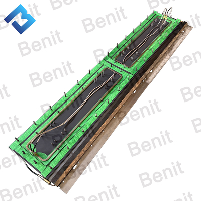 Screed Plate Kit Intermediate Section Asphalt Paver Spare Parts Screed System
