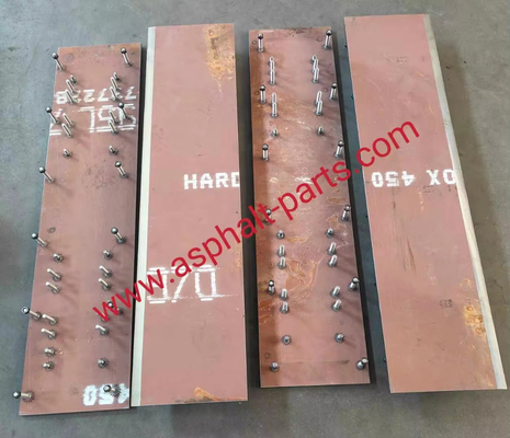 AB500TV Basic Screed Kit 2009421 Screed Plate Kit Iron Plate For Asphalt Paver