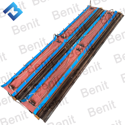 Screed Kit VDT-V88 Electric Heating Dual Tamper Screed Plate Kit RM80873870  Iron Plate for Asphalt Paver Spare Parts