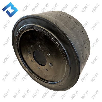 2136673 Solid Tire Front Wheel Milling System for W50 High Quality Road Construction