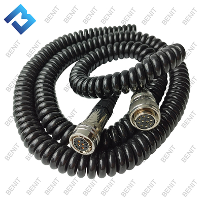 High Quality Digital Controller Host Spiral Power Cord 04-02-02561for  Asphalt Paver