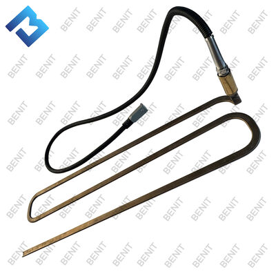 Benit Electric Heating Rod with Multiple Rings on the square Right Base Plate 4812215099 for Paver V3500TVE Road Construction