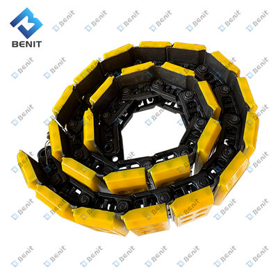 Benit High Quality Track Chain with Track Pad Track Shoes 108756 131303 120610  121235 193008 196321 for Milling Machine W1500 W1900 W2100 W2200 W2000