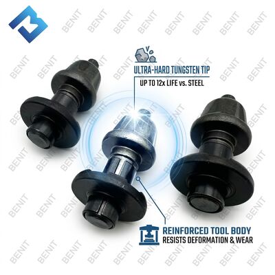 2800874 Road Milling Teeth Tungsten Carbide Asphalt Milling Parts for W100 W200 Milling Machine