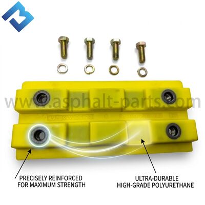 Polyurethane Track Shoe 2411111 Track Pad for W200 W195 W155 W1900 Road Milling Machine