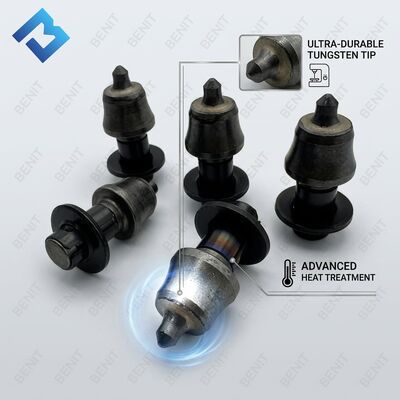 Benit Milling Machine Bits M6-22 Tungsten Carbide Cutters 40pcs Box 2493524 30026301 2992987 2800876