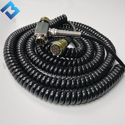 Benit New Sonic Ski Sensor 7 Coins 7 Holes Triple Connector 2542010 Spiral Cable For Asphalt Paver