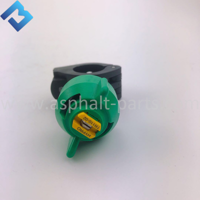 OEM ODM CC522 Plastic Spray Nozzle Small Size Green Black for road roller