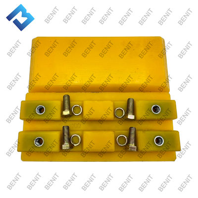 2411111 W195 Milling Pad - Heavy-duty 260mm Track Pad. Withstands Tough Milling Conditions.