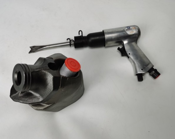 11512 Pneumatic Tool For Disassembling Bits Remove Tool Circular Clamp